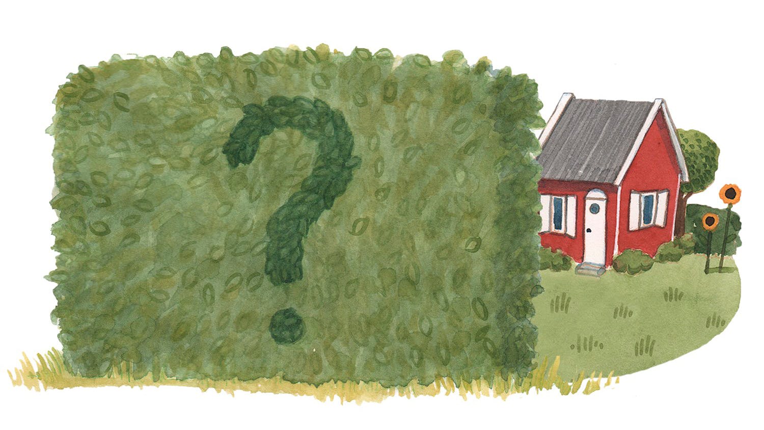 Puks brevkasse: Genboen vil have, at jeg planter en hæk