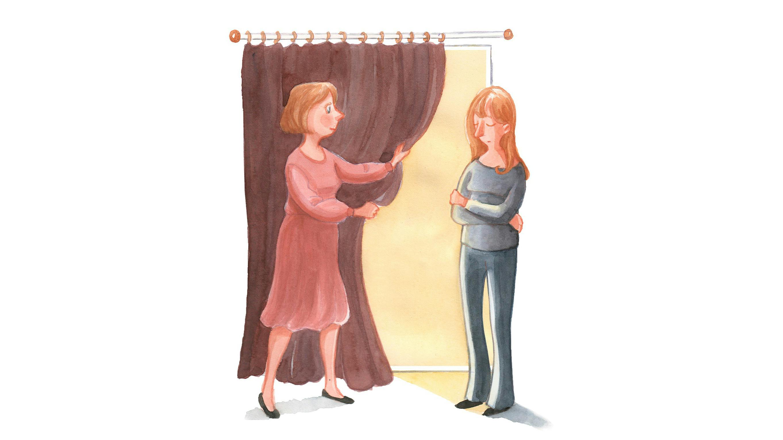 Brev til Puk: Hun har angst, men familien mener, hun bare er hysterisk