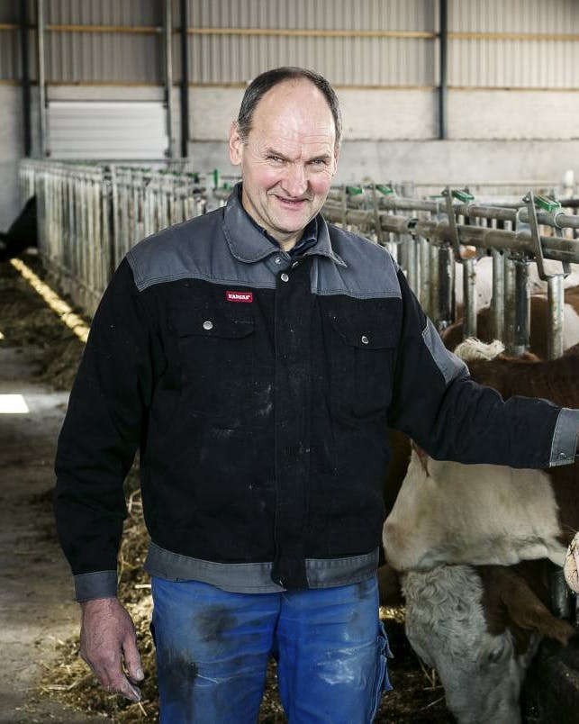 Bent er landmand, selvom han er blind