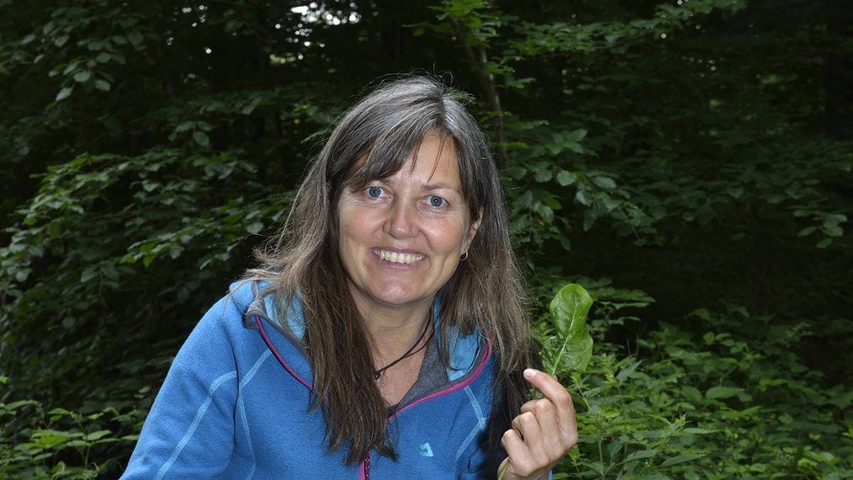 Trine Sørensen er naturvejleder i projektet Vild Mad
