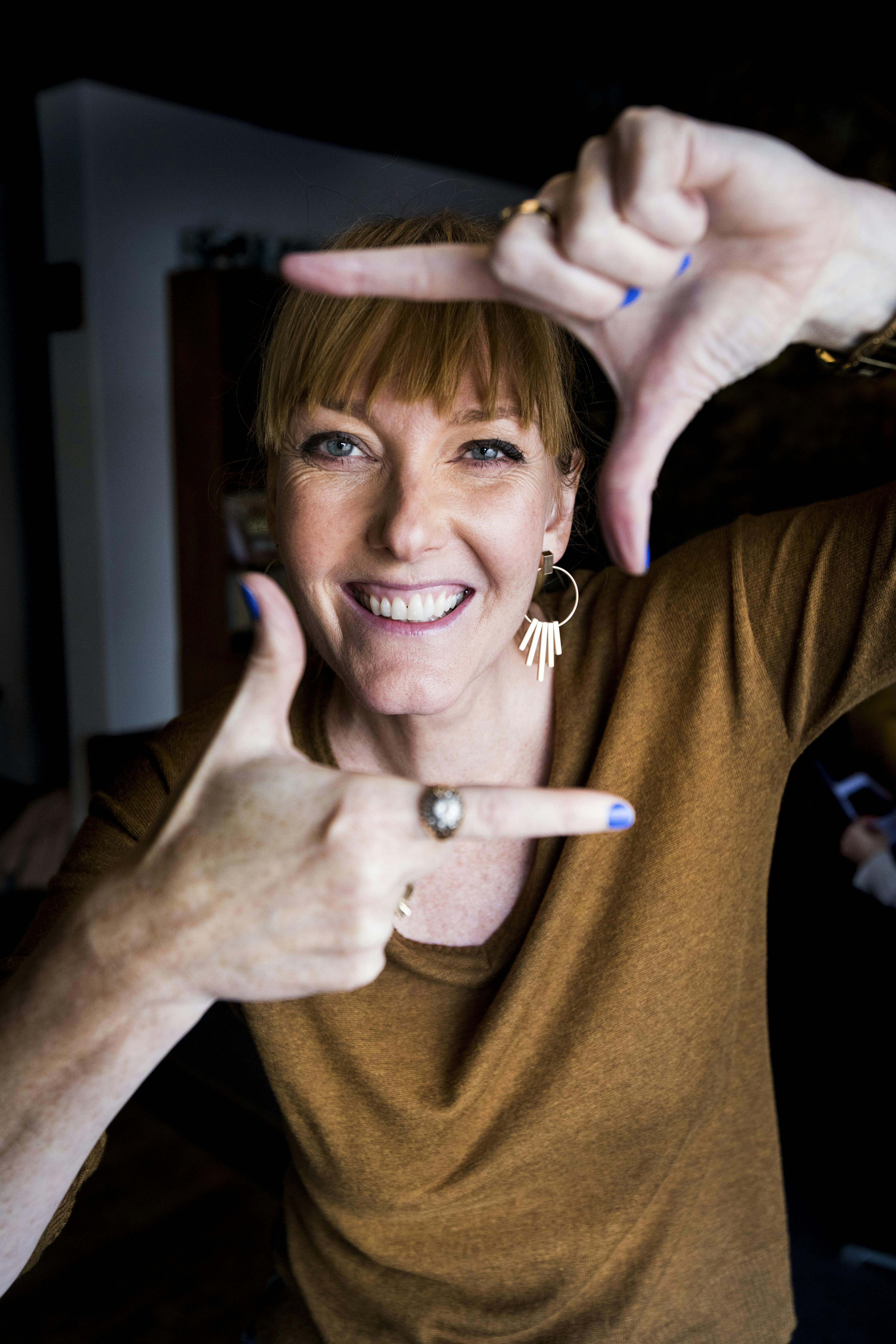 Ditte Hansen er aktuel i sæson to af "Ditte og Louise" på DR1. 