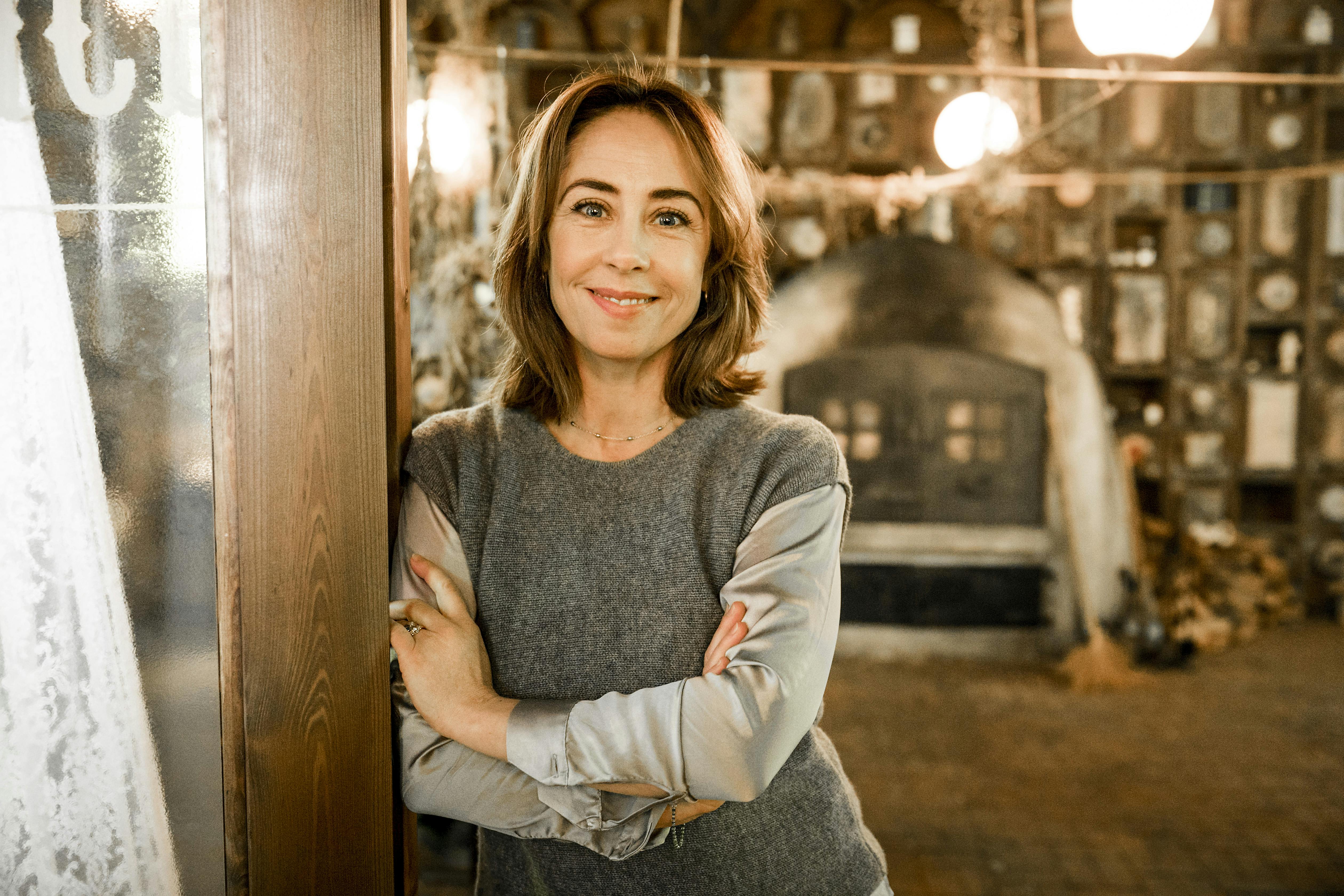 Sofie Gråbøl spiller den onde dronning i dette års julekalender "Den anden verden". 