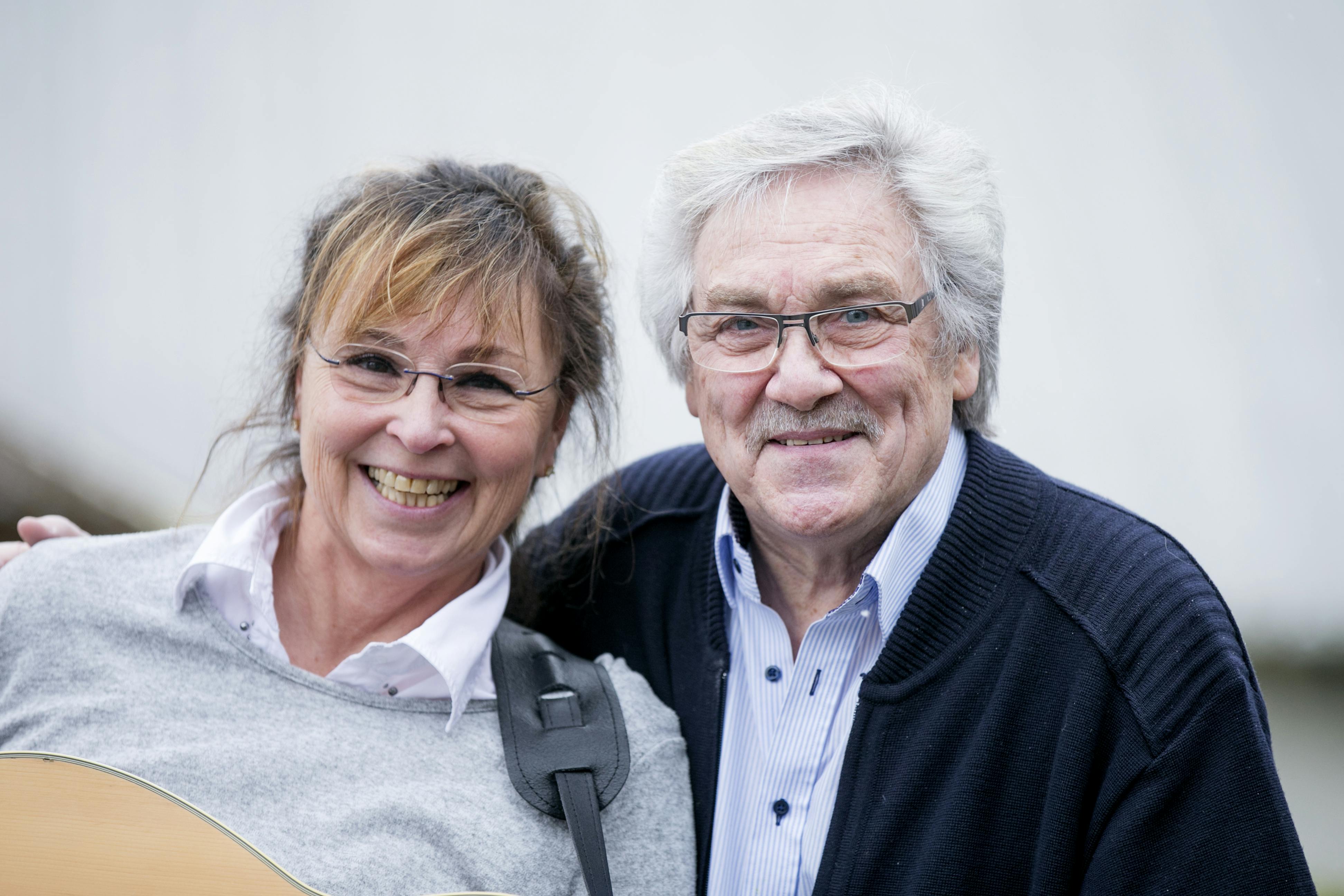 Helle Lynge holder af "Lille sommerfugl" og "Vi skal gå hånd i hånd"