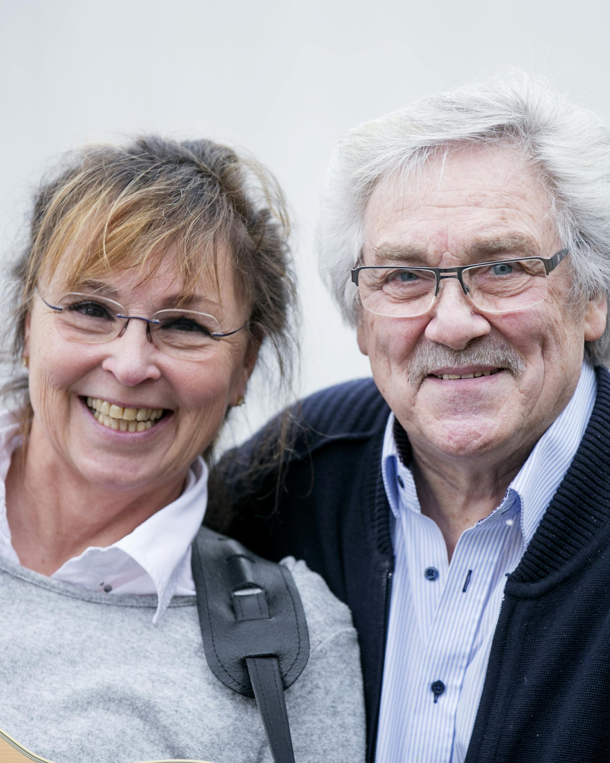 Helle Lynge holder af "Lille sommerfugl" og "Vi skal gå hånd i hånd"