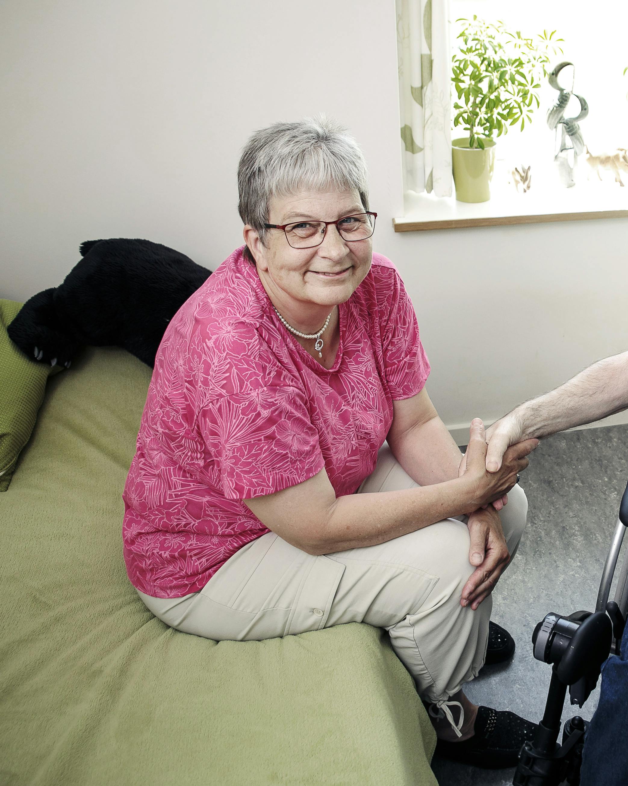 Margit bor på plejehjem halvdelen af ugen