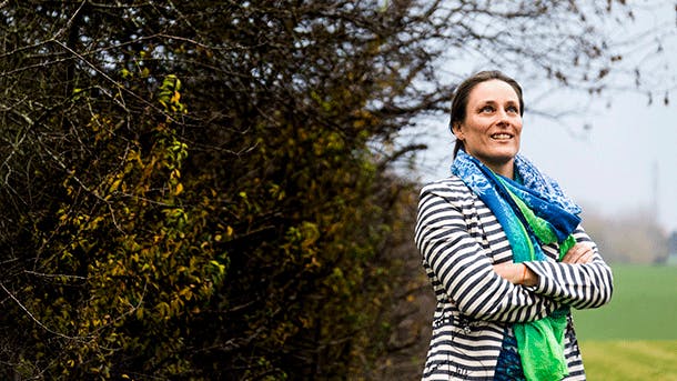 Pia led af angst. Nu får hun Familie Journals julekurv.