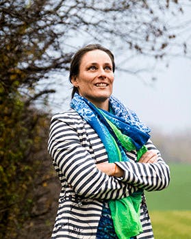 Pia led af angst. Nu får hun Familie Journals julekurv.
