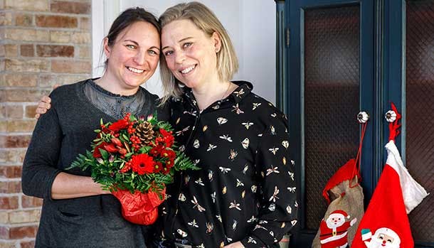 En julekurv til Brigitte