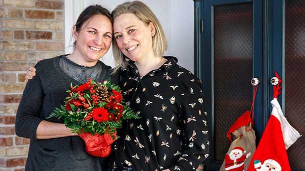 En julekurv til Brigitte