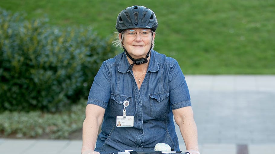 Jeanne fik en fyreseddel og sadlede om