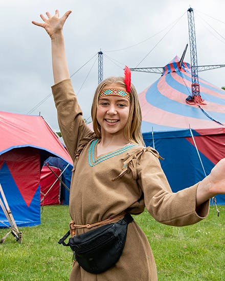 Nynne er skoleelev og nyslÄet cirkusprinsesse