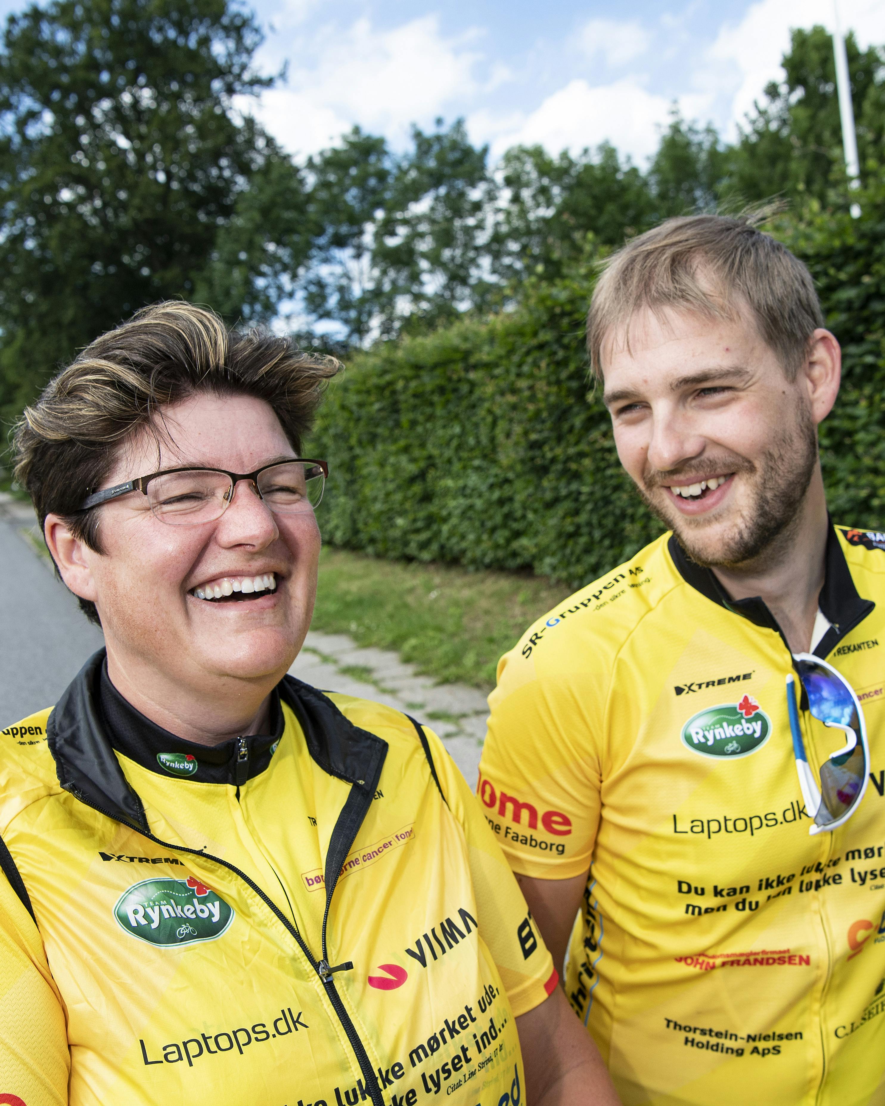 Team Rynkeby - Charlotte og Jonas