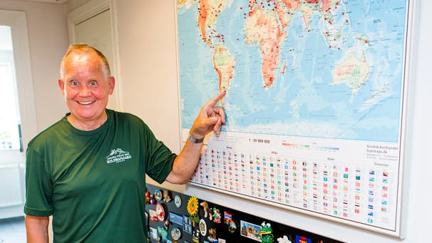 Hvor Sven er, er der aldrig gråvejr: Blind og berejst