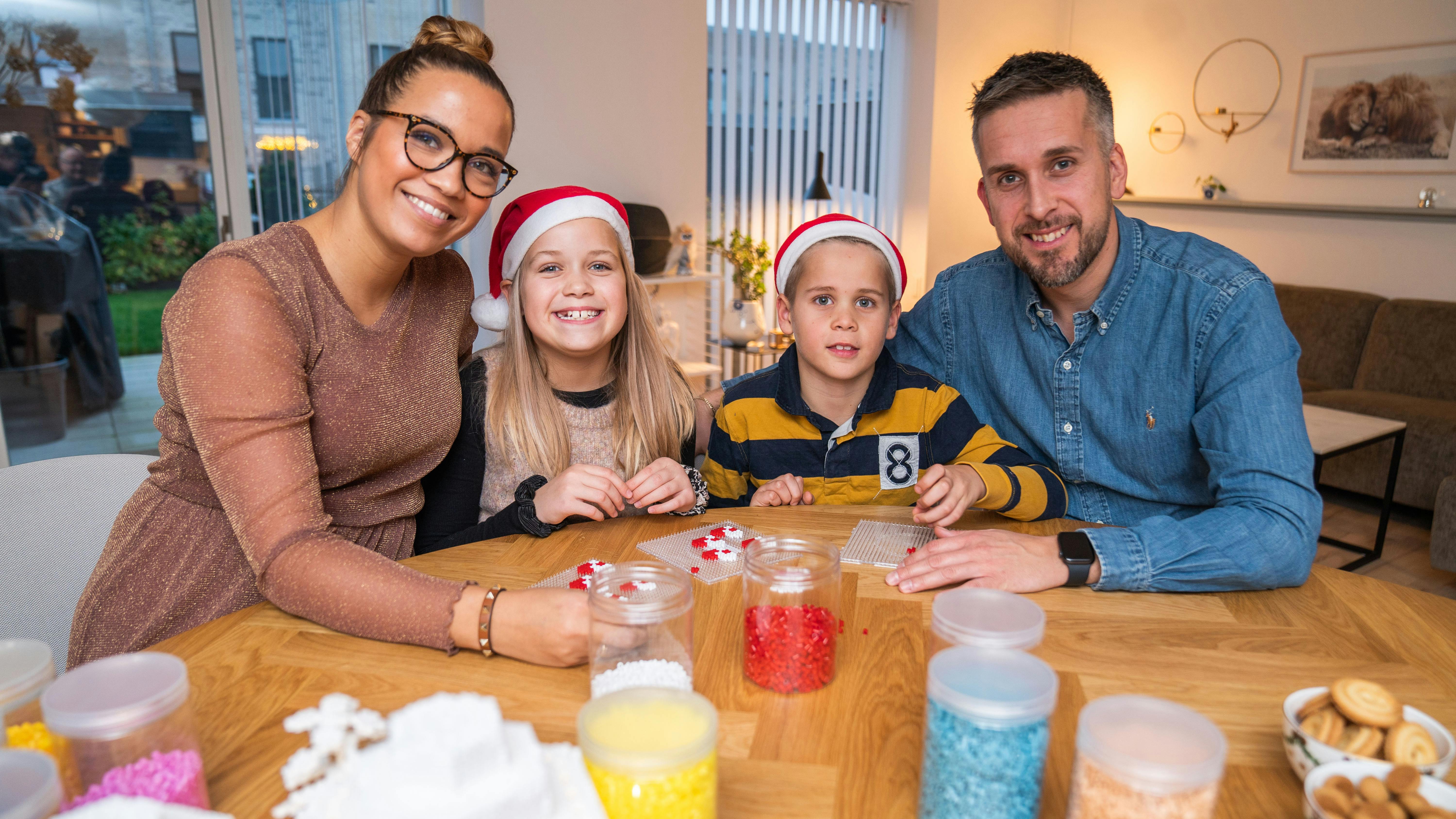 Anja Takacs er altid i perlehumør og i særdelshed til jul