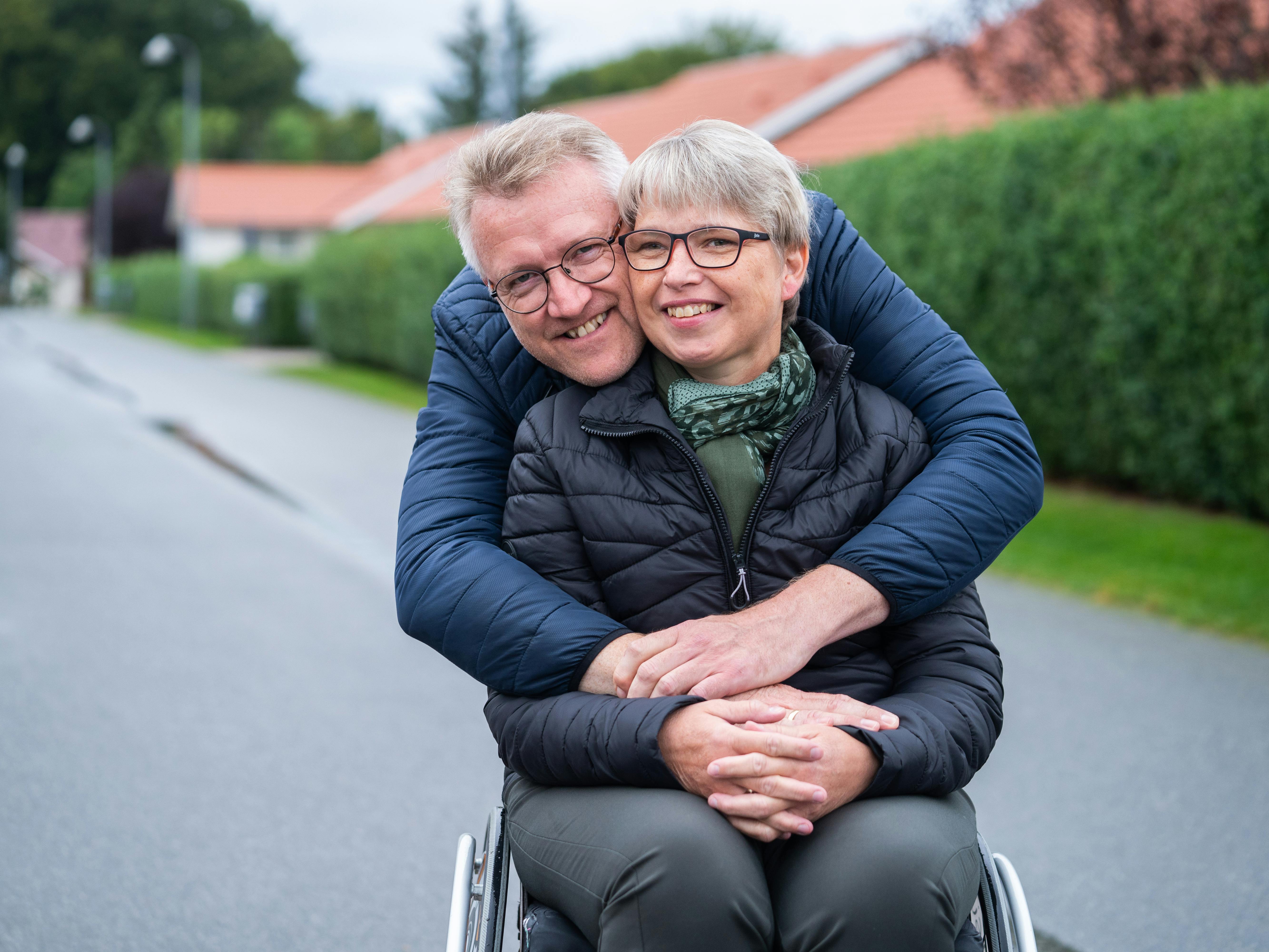 Gert er både fuldtidsansat, familiefar og pårørende.