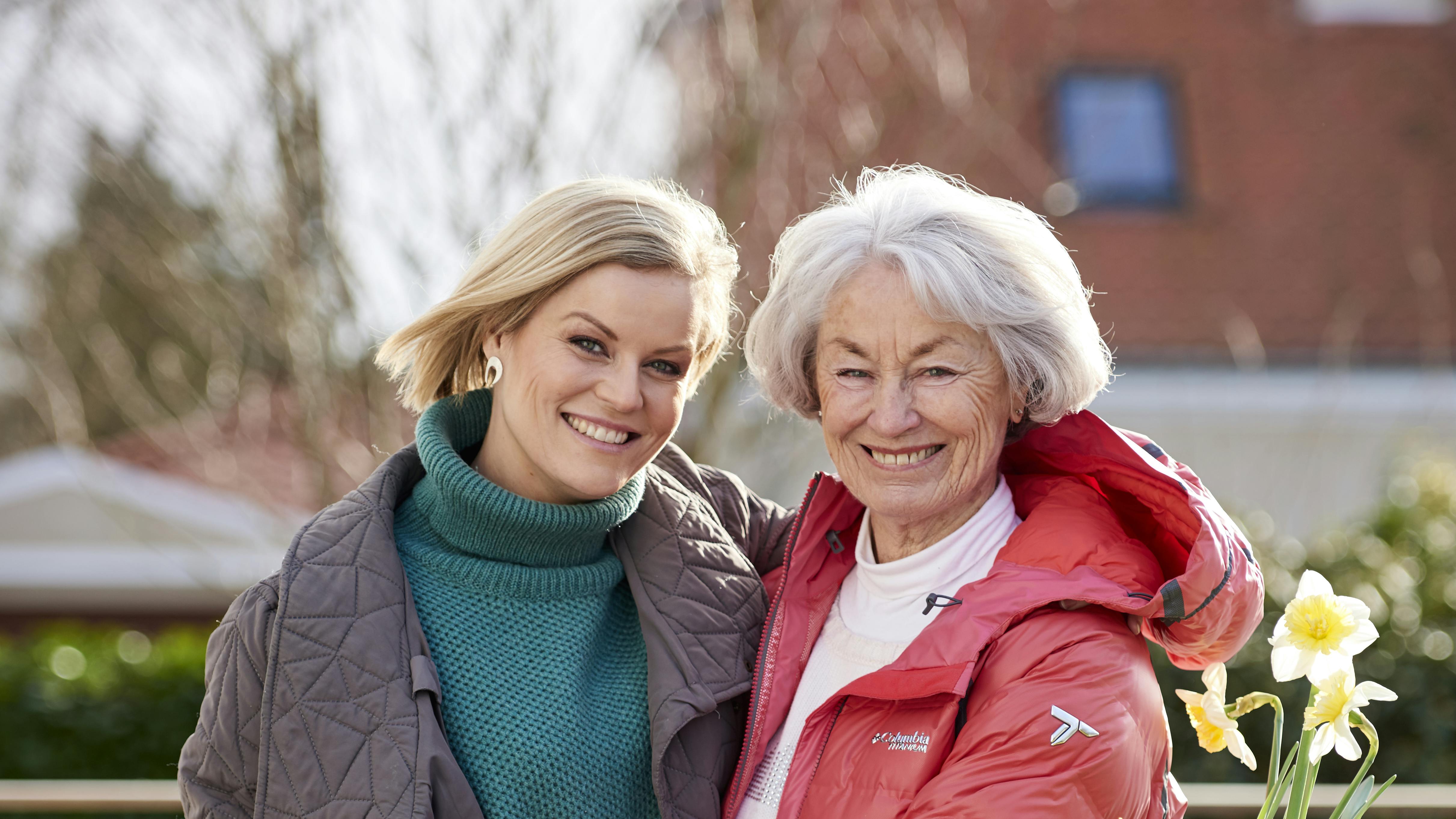 Cecilie Hother har fået haveglæden fra sin mor