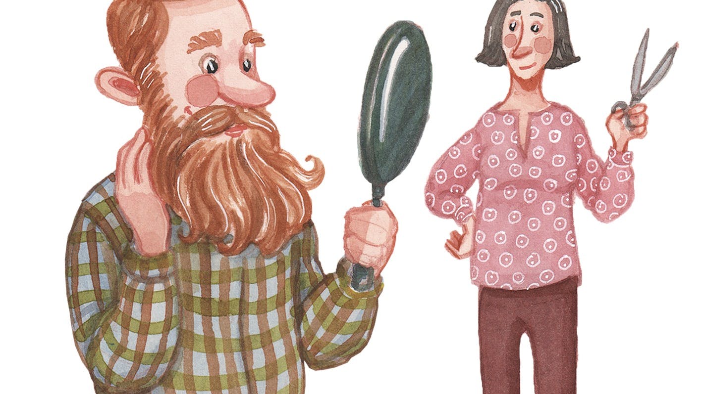 Puks brevkasse: Hjælp ? min mand har fået skæg