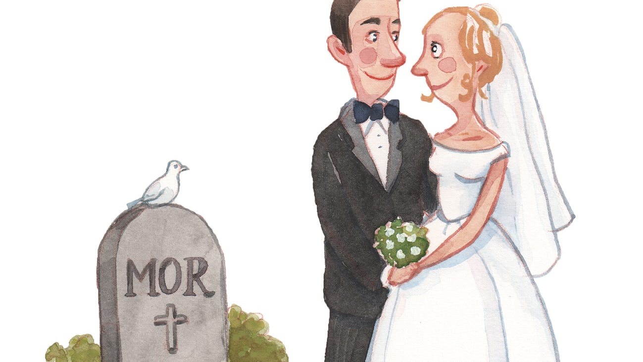 ud til Puk Elgård: Kan jeg vise en film med ham og hans afdøde mor til brylluppet?