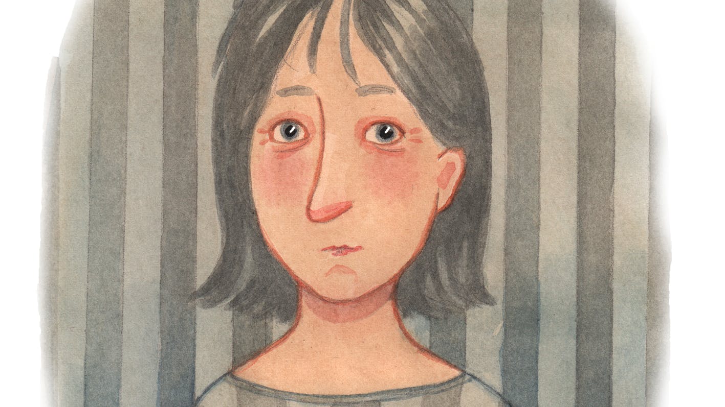 En grå og kedelig dame