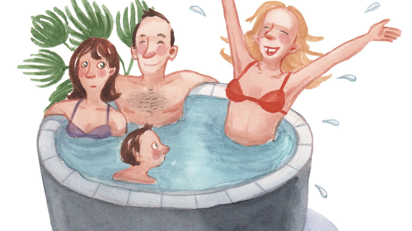 Puks brevkasse: Eksen er altid med til familiebegivenheder