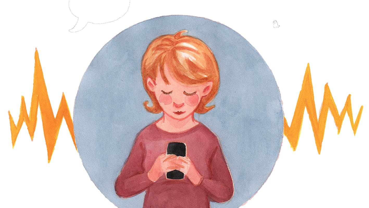 Illustration til Puk Elgårds brevkasse