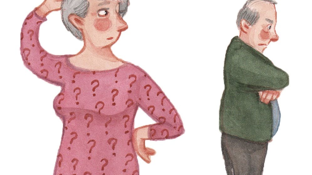 Puks brevkasse: Han er ved at blive en gammel gnavpotte