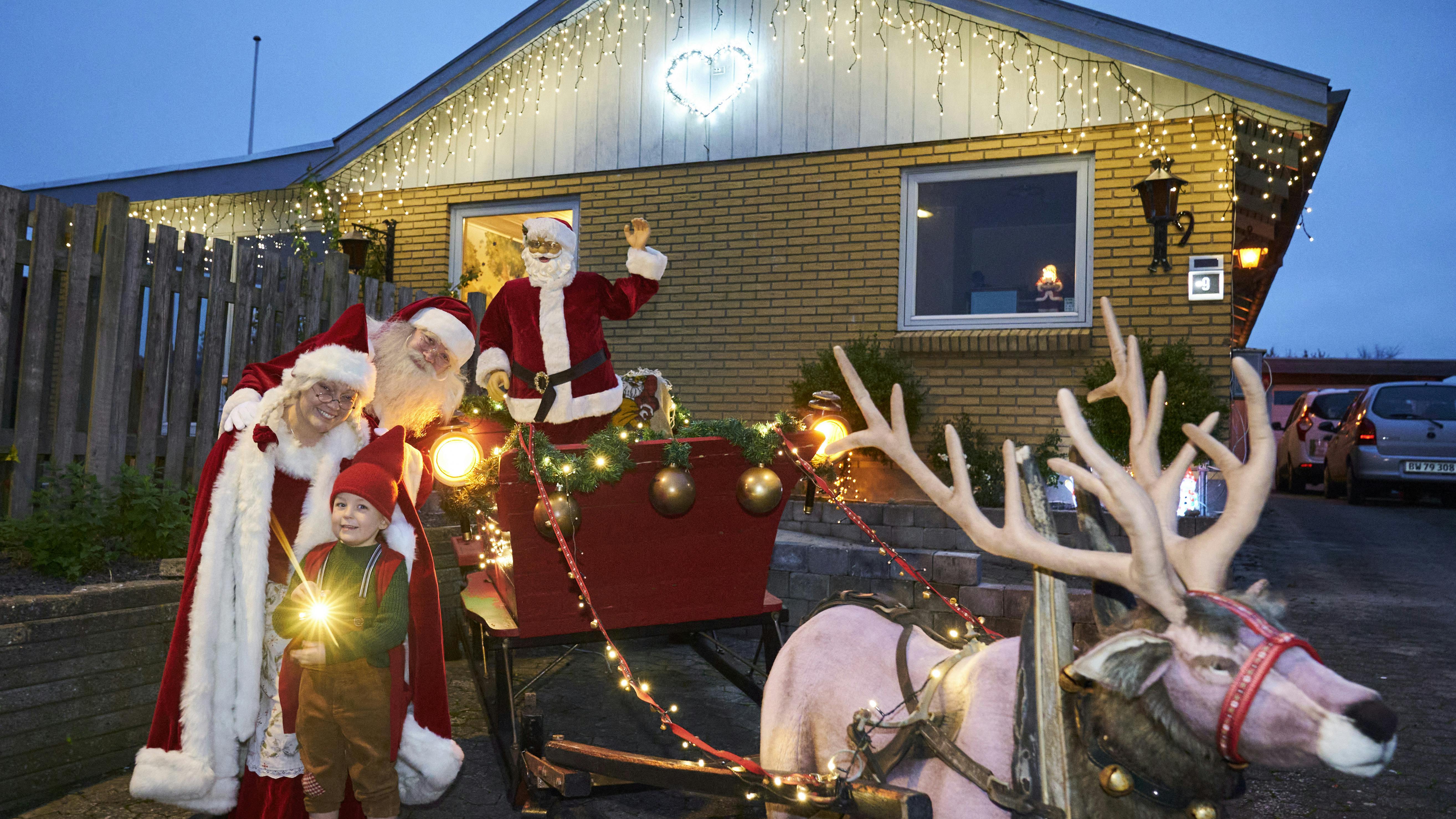 Marete faldt for selveste julemanden, da hun så hans profilbillede på datingsiden single.dk.