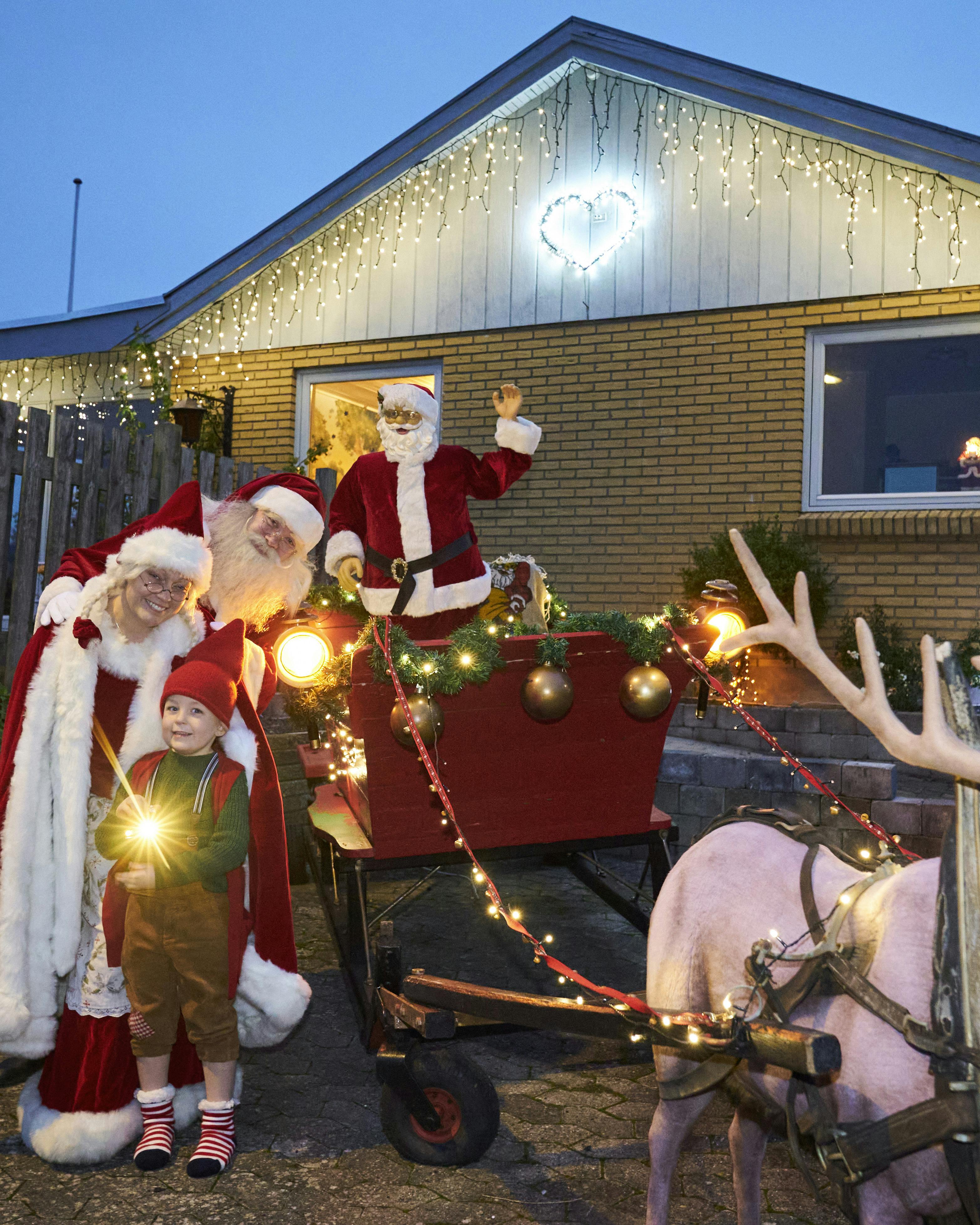 Marete faldt for selveste julemanden, da hun så hans profilbillede på datingsiden single.dk.