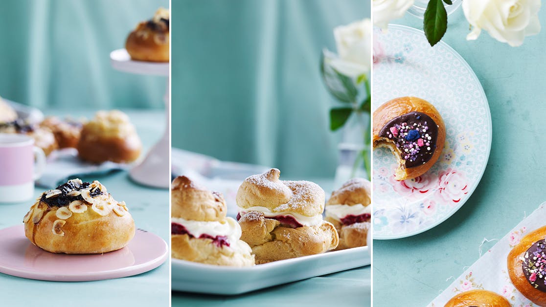 5 opskrifter på lækre fastelavnsboller