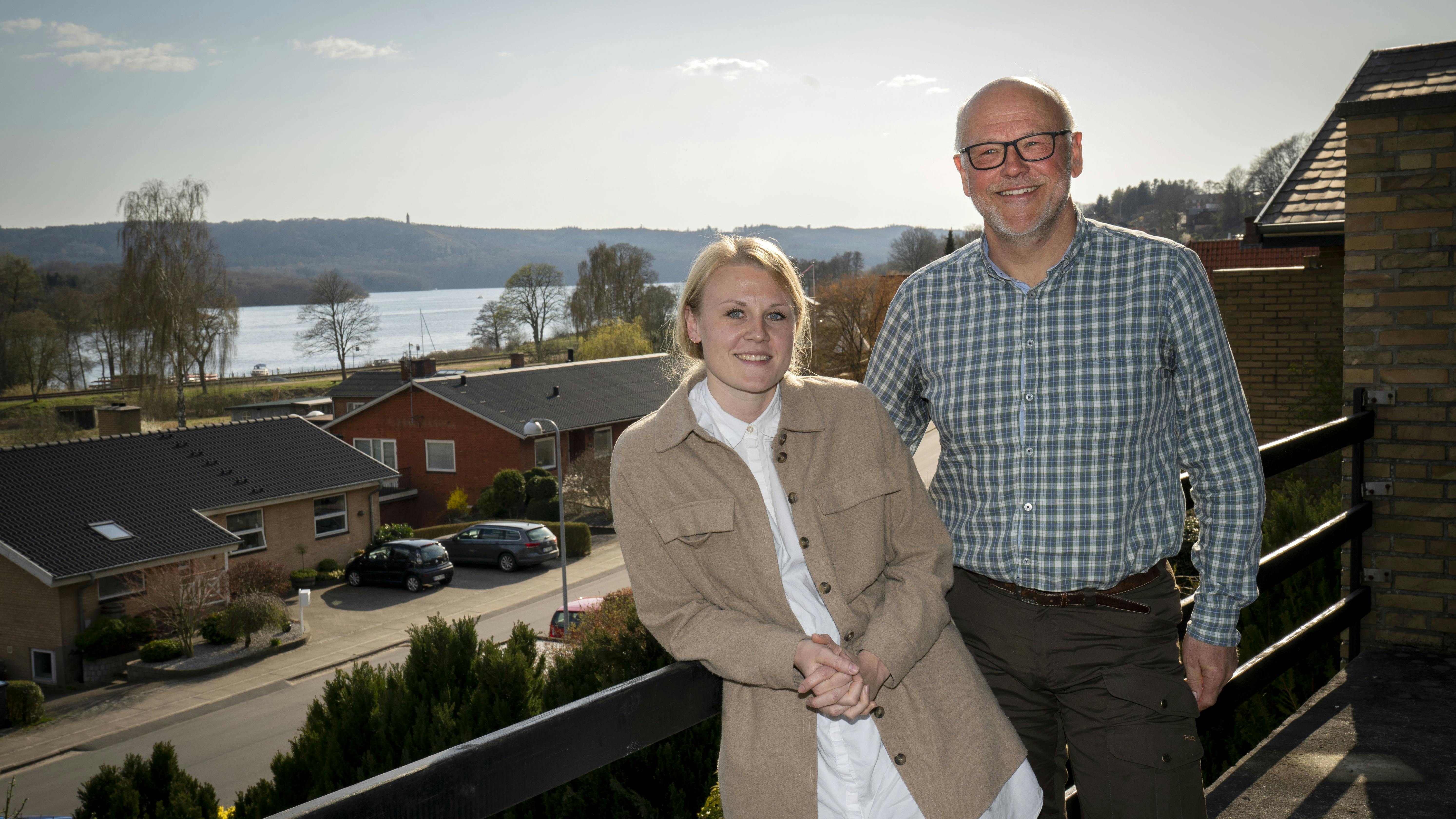 Vi brænder begge for byggeri og natur, siger Anne Kühl Hansen og Ole Hansen fra "Sommerdrømme".