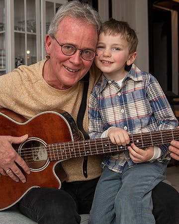 Rørende kærlighedserklæring i ?X Factor": Jeg elsker dig, morfar