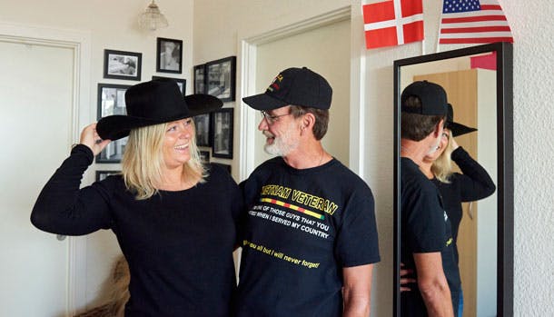 Anne og Allen som fandt ud af ensomhed sammen