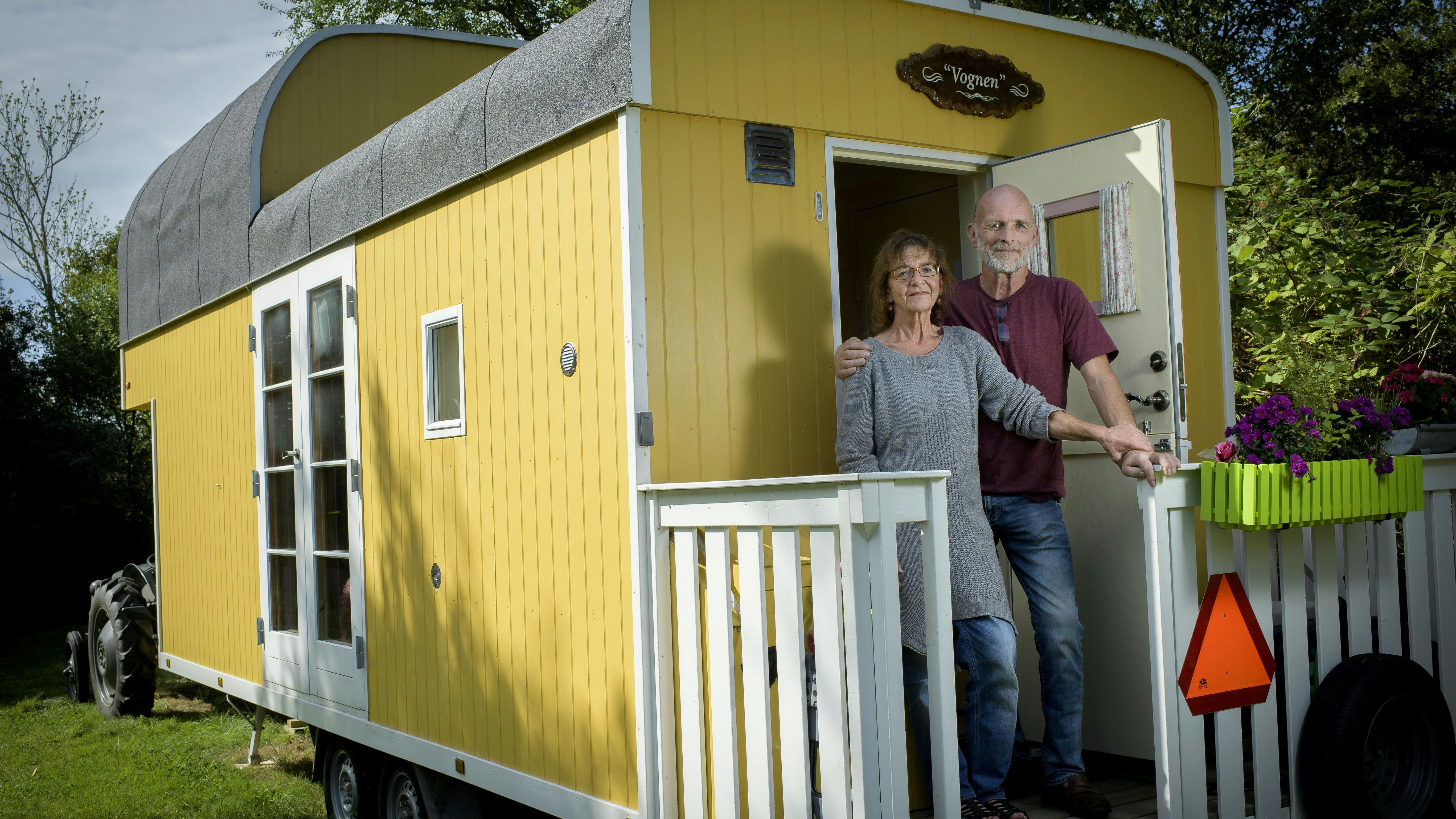 Jyttes hus er 17 kvadratmeter: Jeg elsker det enkle liv