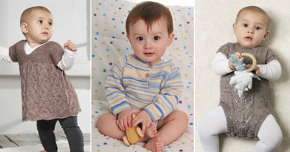3 bløde strik til baby