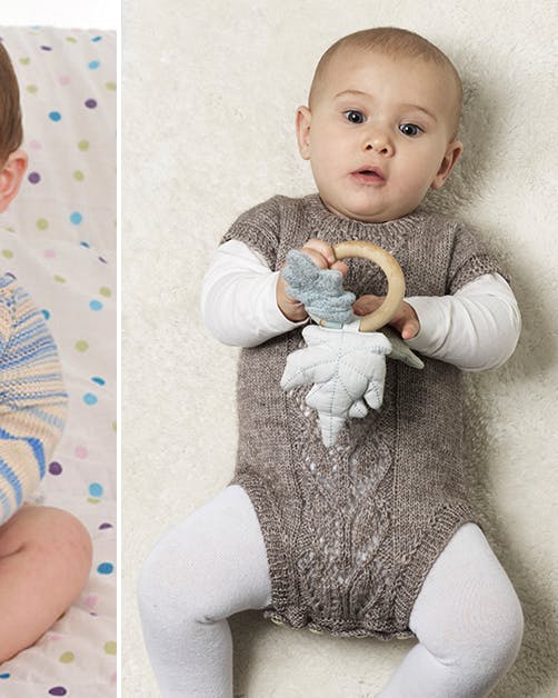 3 bløde strik til baby