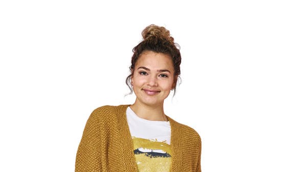 Strikkeopskrift: Perlestrikket trøje