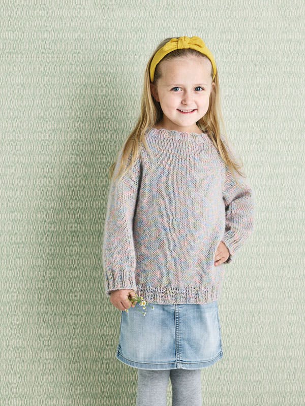 Strikkeopskrift: Barnesweater