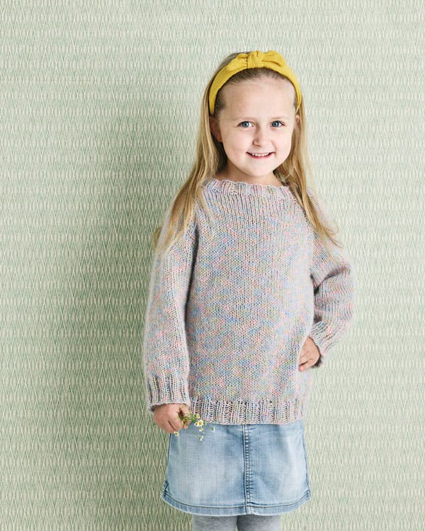Strikkeopskrift: Barnesweater