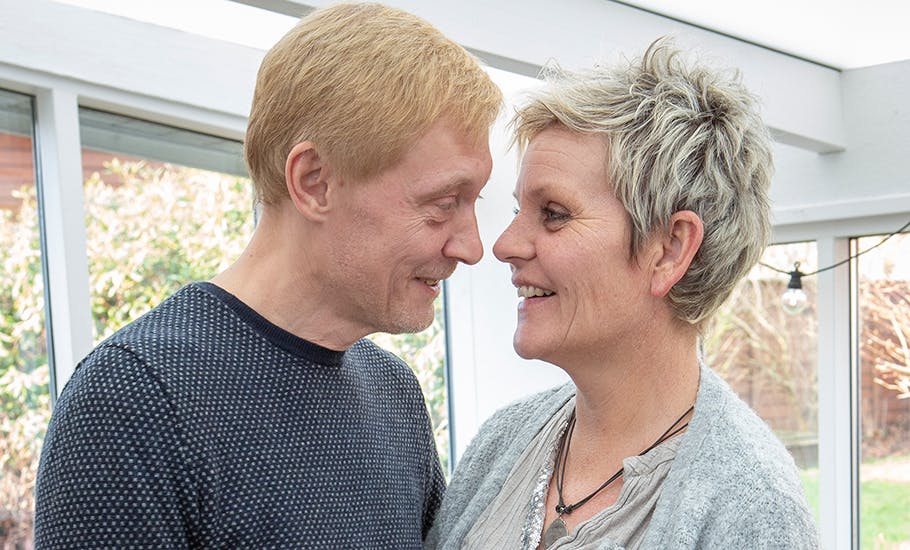 Michael blev blind, Anja fik sclerose: To tragedier blev til én stor lykke