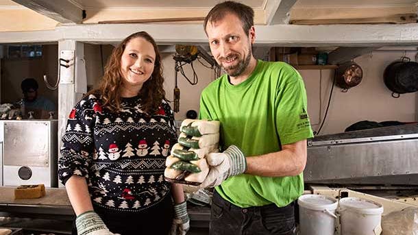 Familie Journal laver julebolsjer