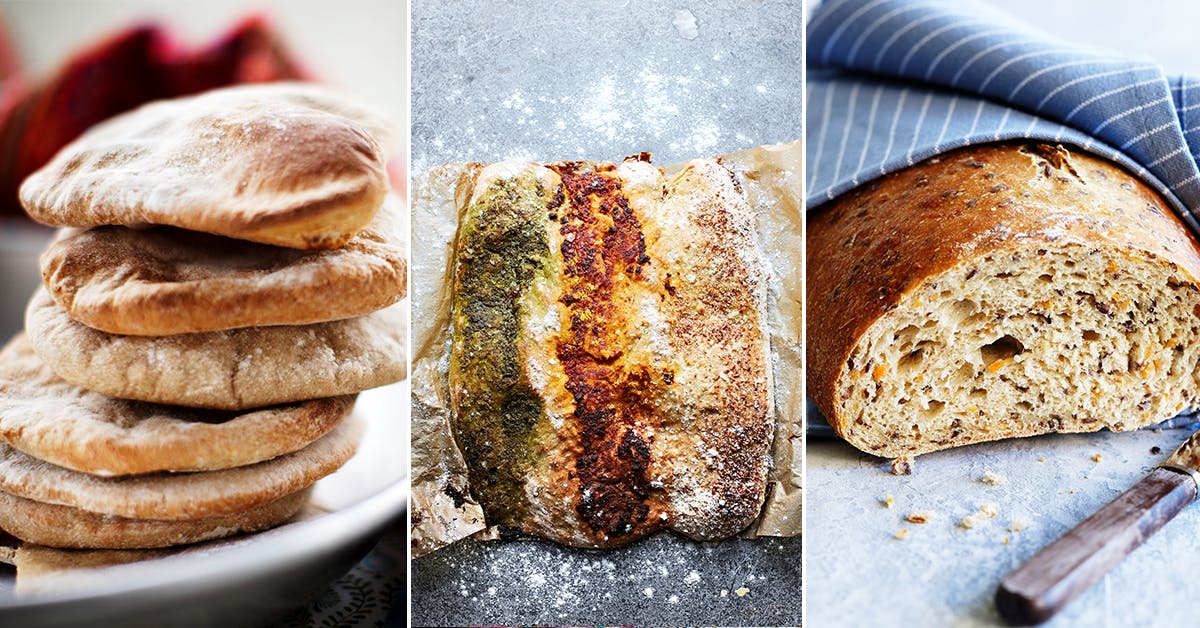 Bag brød: 3 brødvarianter, du nemt kan bage