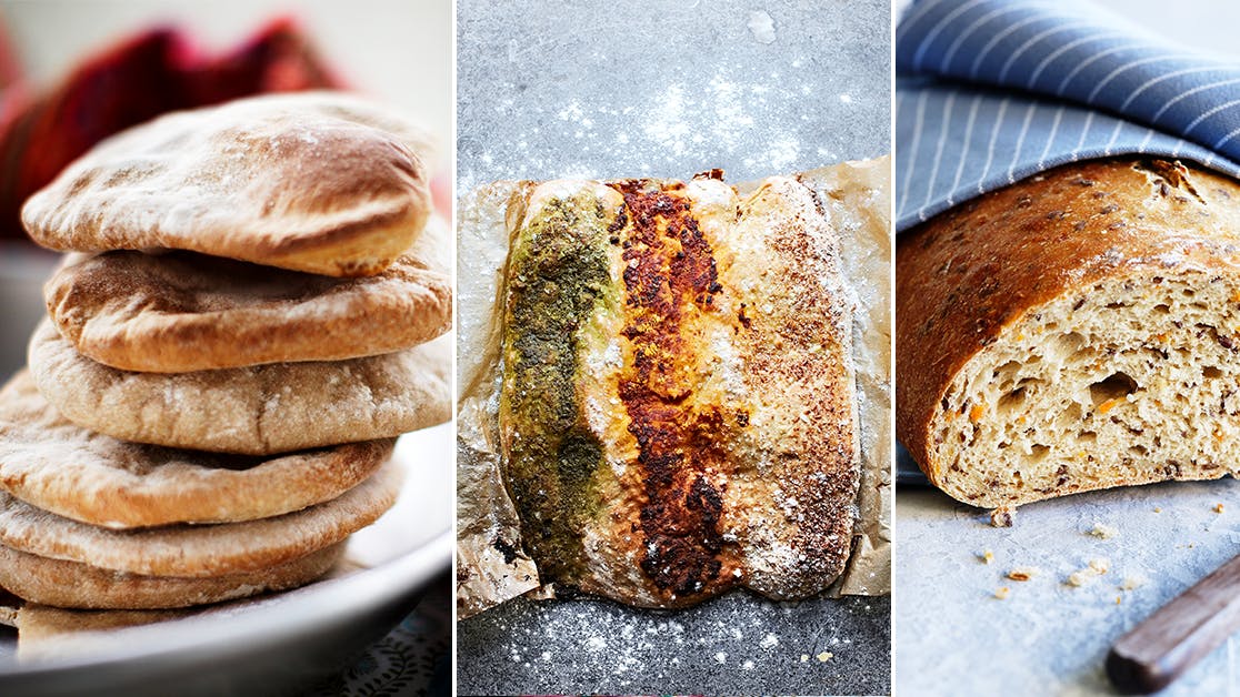 Bag brød: 3 brødvarianter, du nemt kan bage