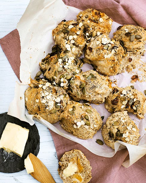 Brydeboller med tørret frugt