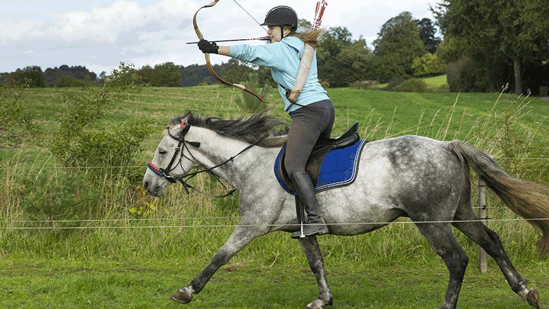 Charlotte vandt DM i bue og pil