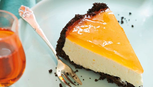 Cheesecake med oreo-bund 
