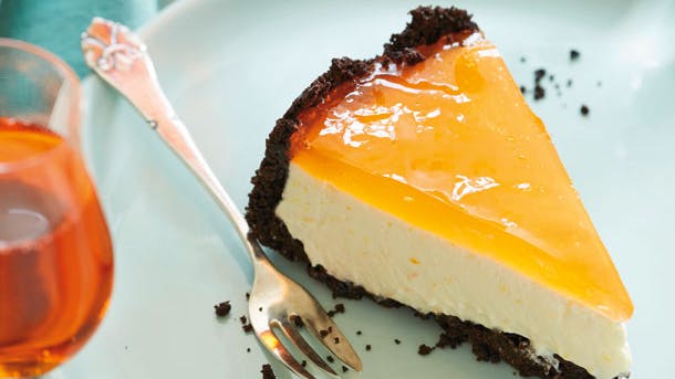 Cheesecake med oreo-bund