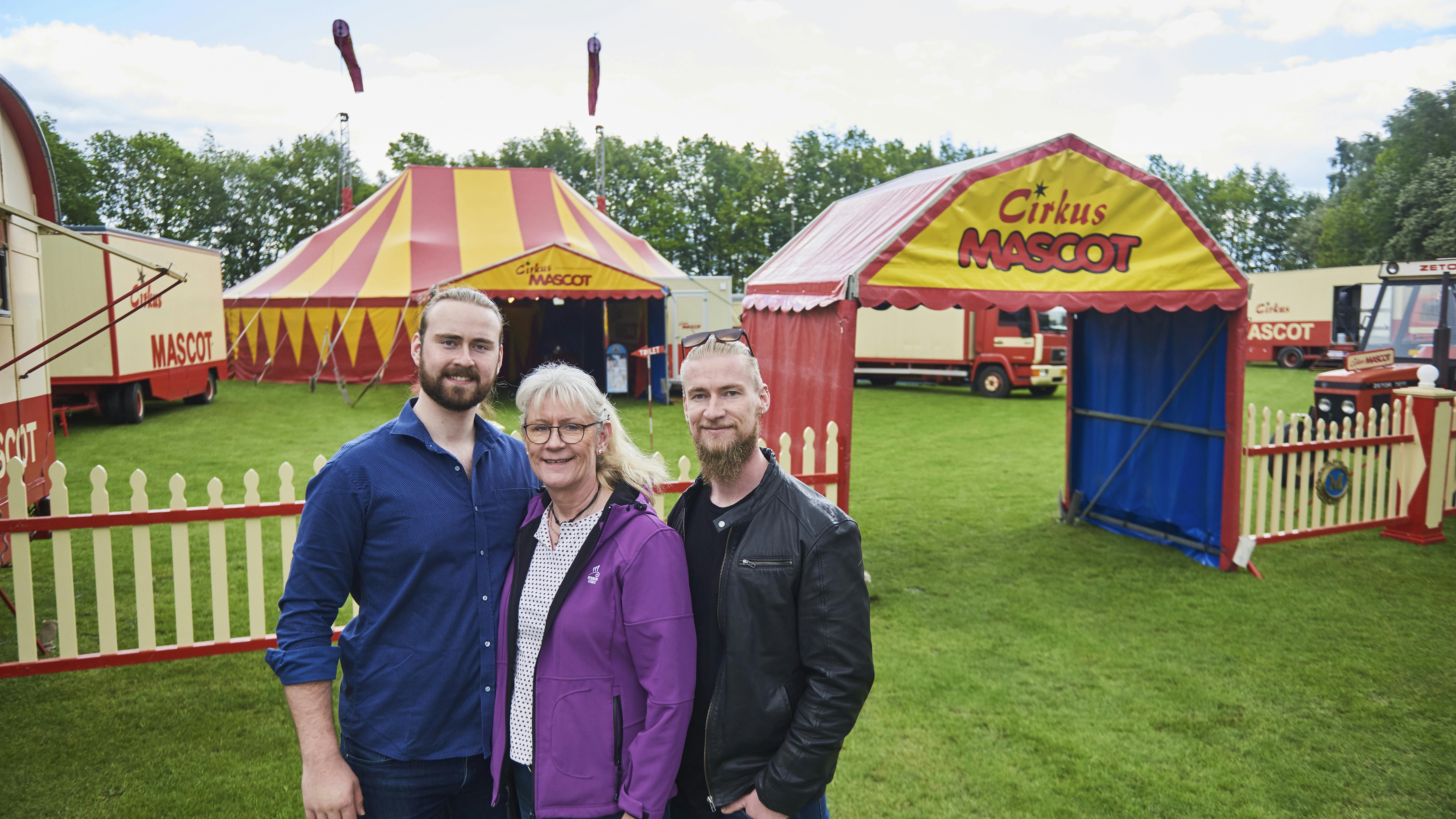 Hos Cirkus Mascot er der ingen krise