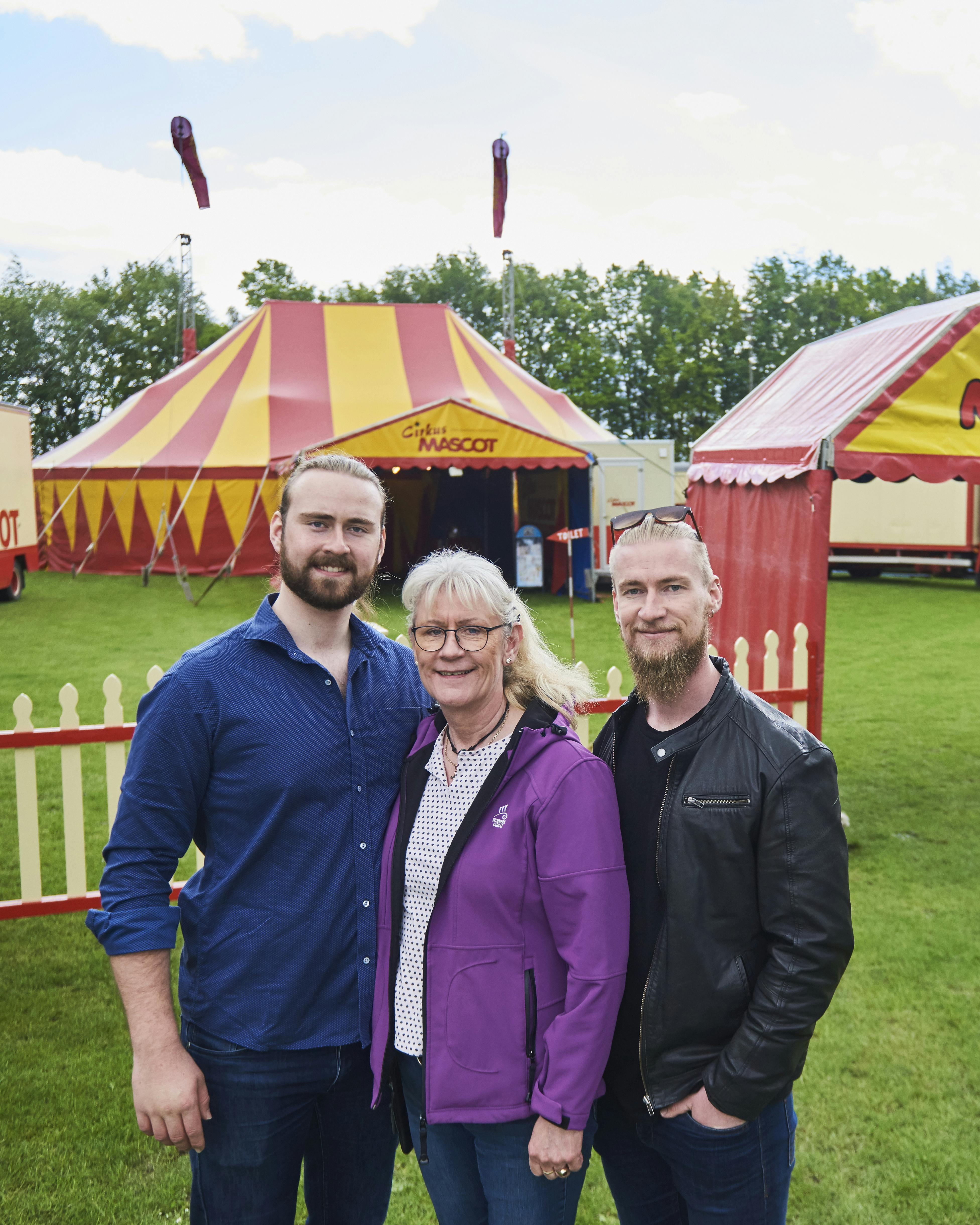 Hos Cirkus Mascot er der ingen krise