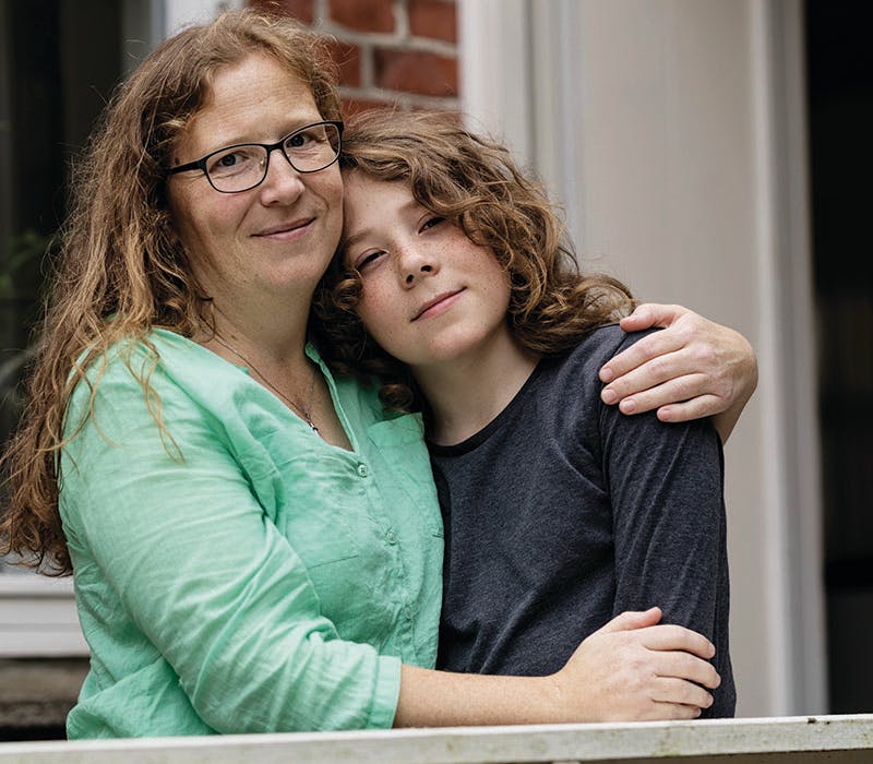 Organdonation: Kathleen og hendes søn har begge fået et nyt hjerte