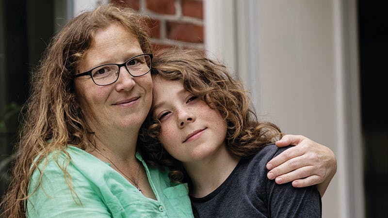 Organdonation: Kathleen og hendes søn har begge fået et nyt hjerte
